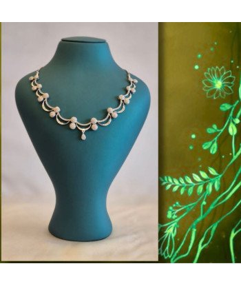 Silver Stone Necklace