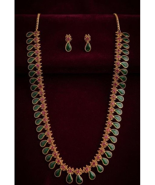 Mango Necklace Green