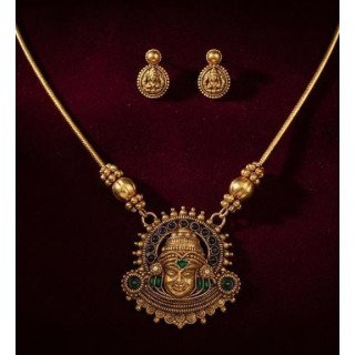 Temple Pendant Necklace