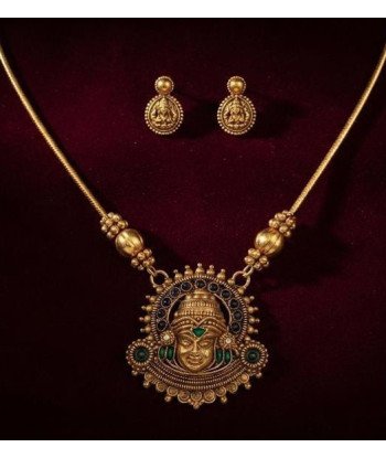 Temple Pendant Necklace