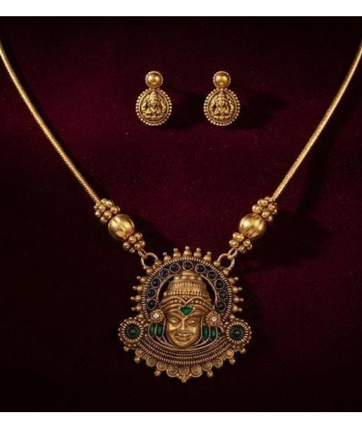 Temple Pendant Necklace
