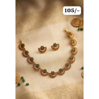 Half Moon Design Necklace