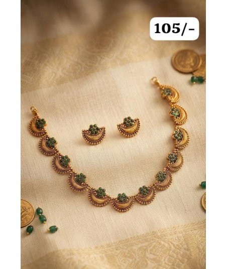 Half Moon Design Necklace