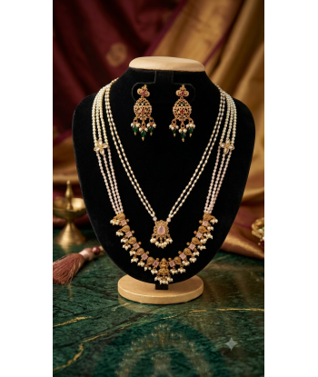 Multi-Layered Pearl Haram Set